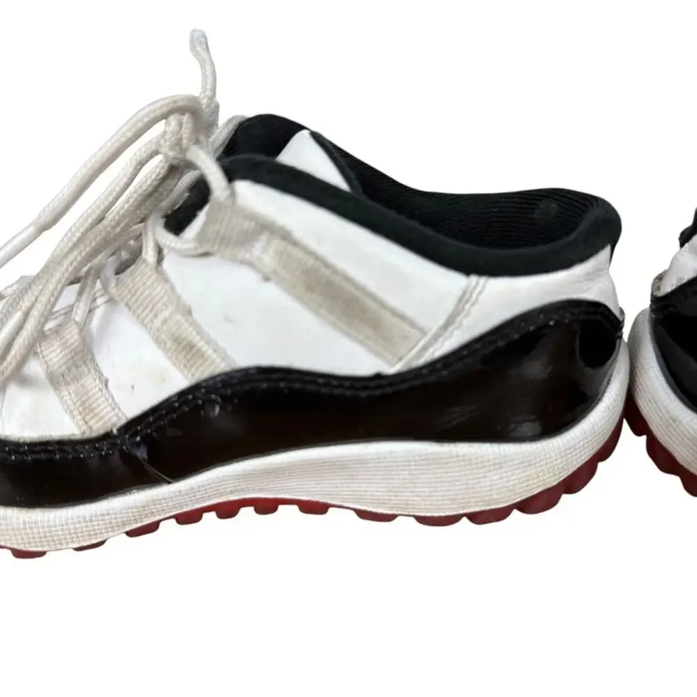 Nike Air Jordan 11 Retro Low Concord Bred 505836-160 Sneakers Shoes sz 10 C